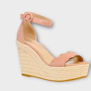 Pelle Moda Ryne Wedge Platform Sandal Size 9.5